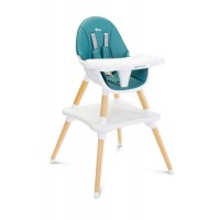 Стульчик для кормления Caretero TUVA DARK GREEN